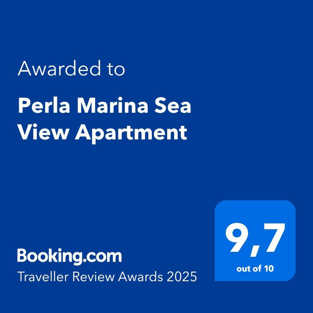 Perla Marina Sea View Apartment カターニア エクステリア 写真